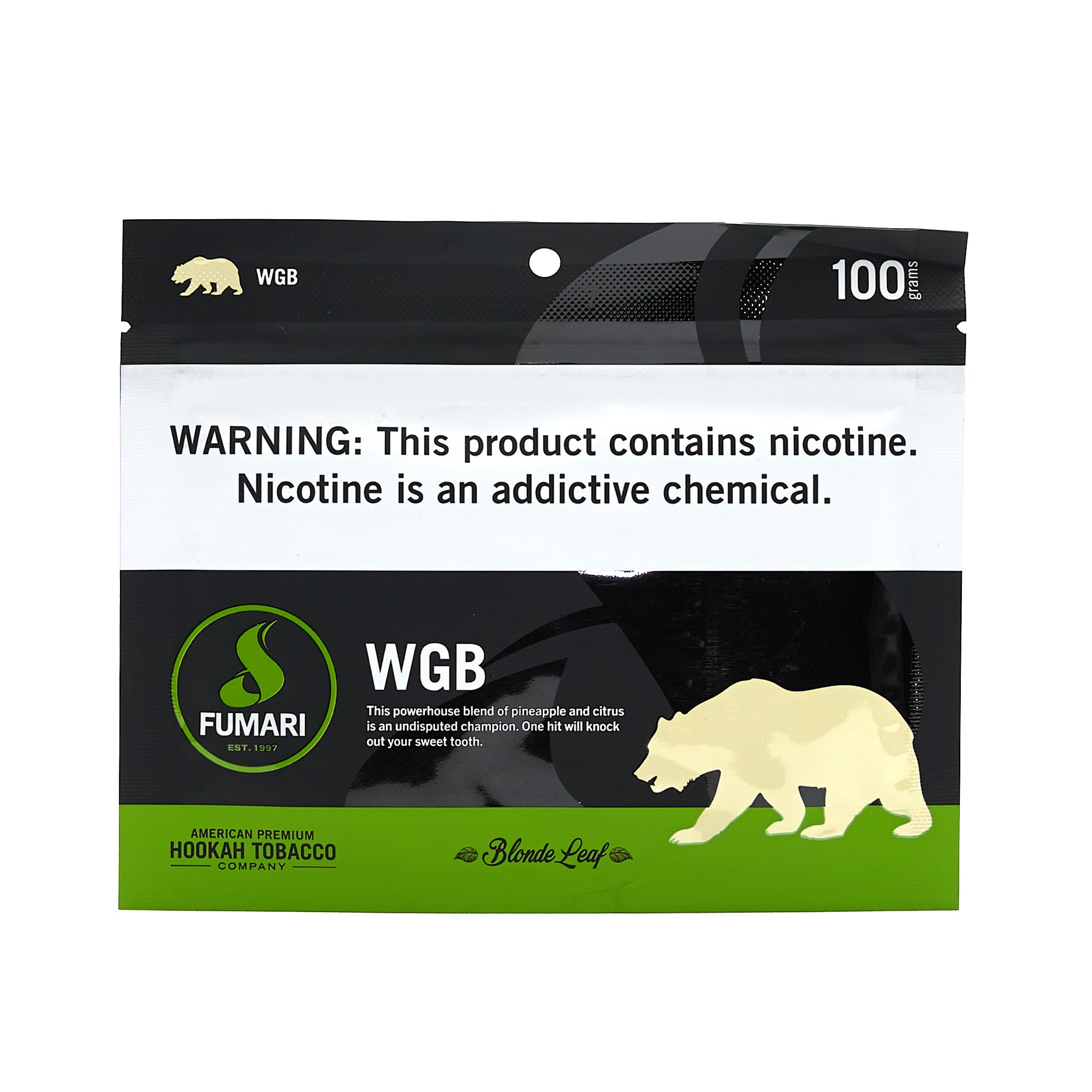 White Gummi Bear / ホワイト グミベア (100g)